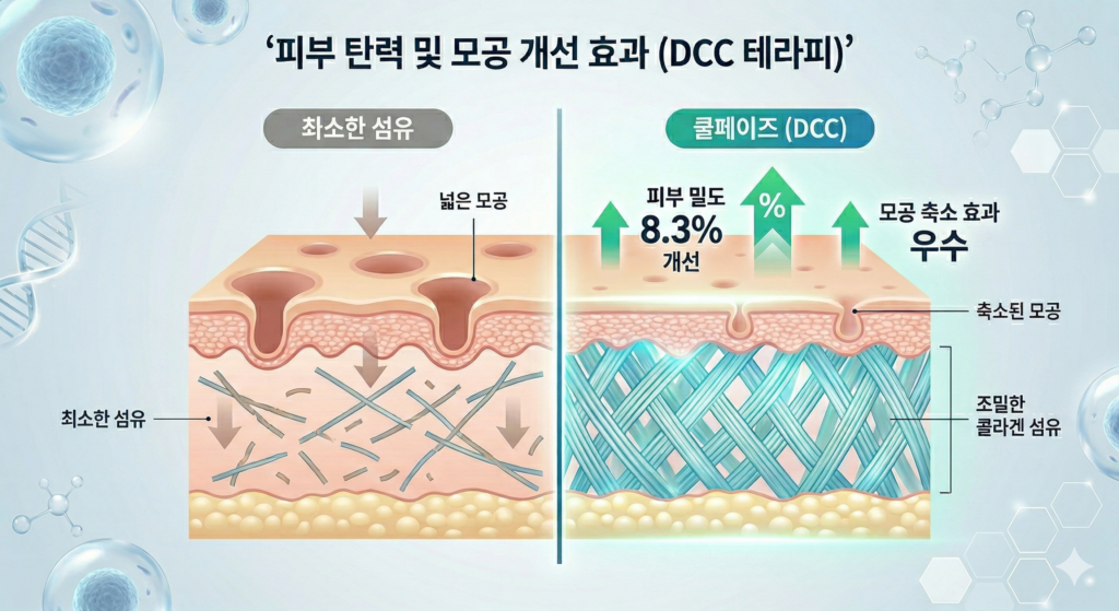 CoolPhase 拉皮术改善皮肤密度和收缩毛孔的临床效果