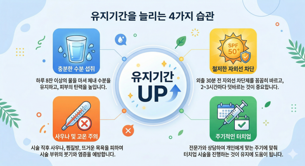 皮肤科医生建议的护理方案,以延长江南SkinVibes的效果