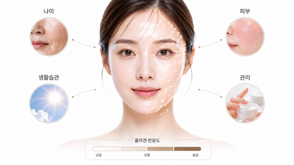 쥬베룩 효과가 개인마다 다른 이유를 설명하는 인포그래픽
