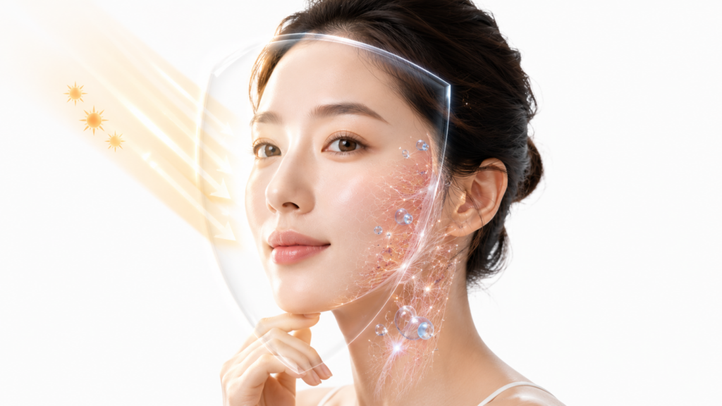 세르프 유지기간을 늘리기 위한 자외선 차단 관리 이미지
