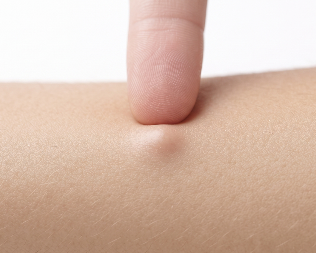 쥬브젠 부작용 4가지
시술 후 손끝으로 만져지는 단단함이 새살이 차오르는 신호임을 보여주는 실사 이미지